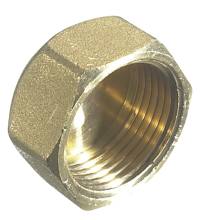 Slutmuffe messing 3/4"